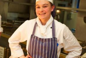 Chloe Watkins - Hospitality and Catering student