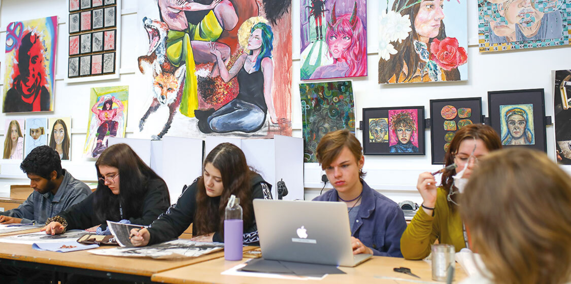 Art and design top banner