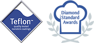 Teflon and Diamond Standard Award logo