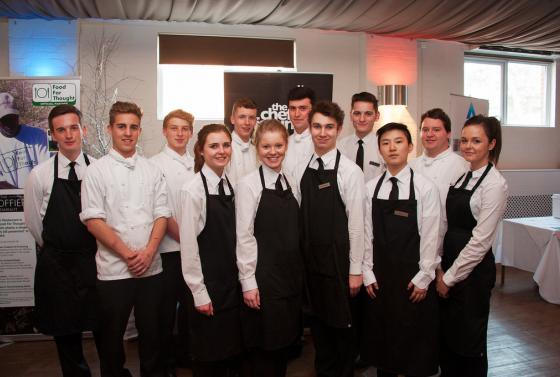 Hospitality and catering students