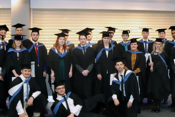 Bournemouth & Poole College students graduating